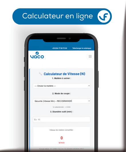 MEA Calcul vitesse de rotation