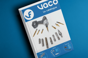 photomontage catalogue VACO outils coupants professionnels